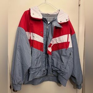 Bogner Men's Red, White, and Gray Ski Jacket